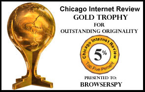 Chicago Internet Review Gold Trophy