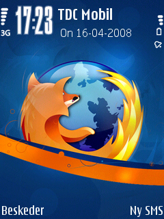 Firefox theme on Nokia N95