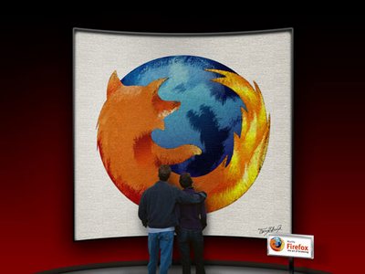 Firefox wallpaper